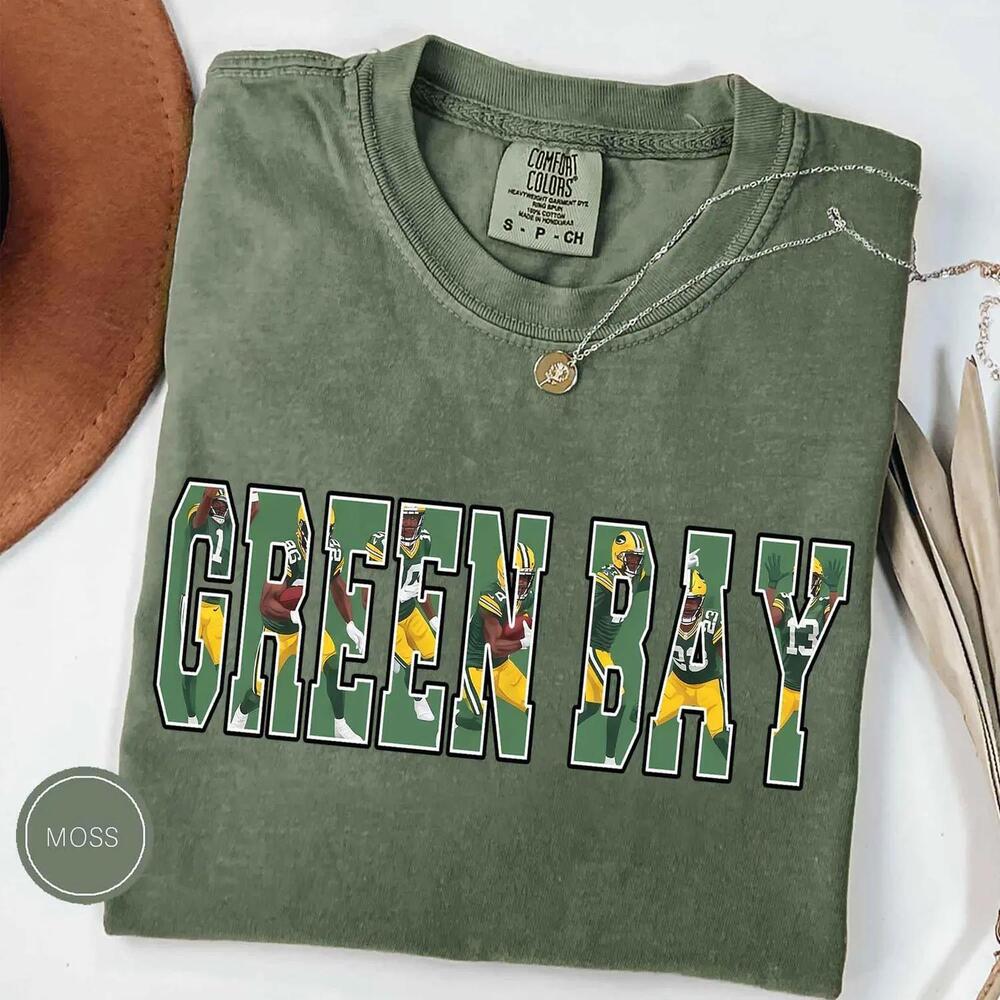 Green Bay Football Shirt S Game Day Tee Football Fan Football Lover Gifts